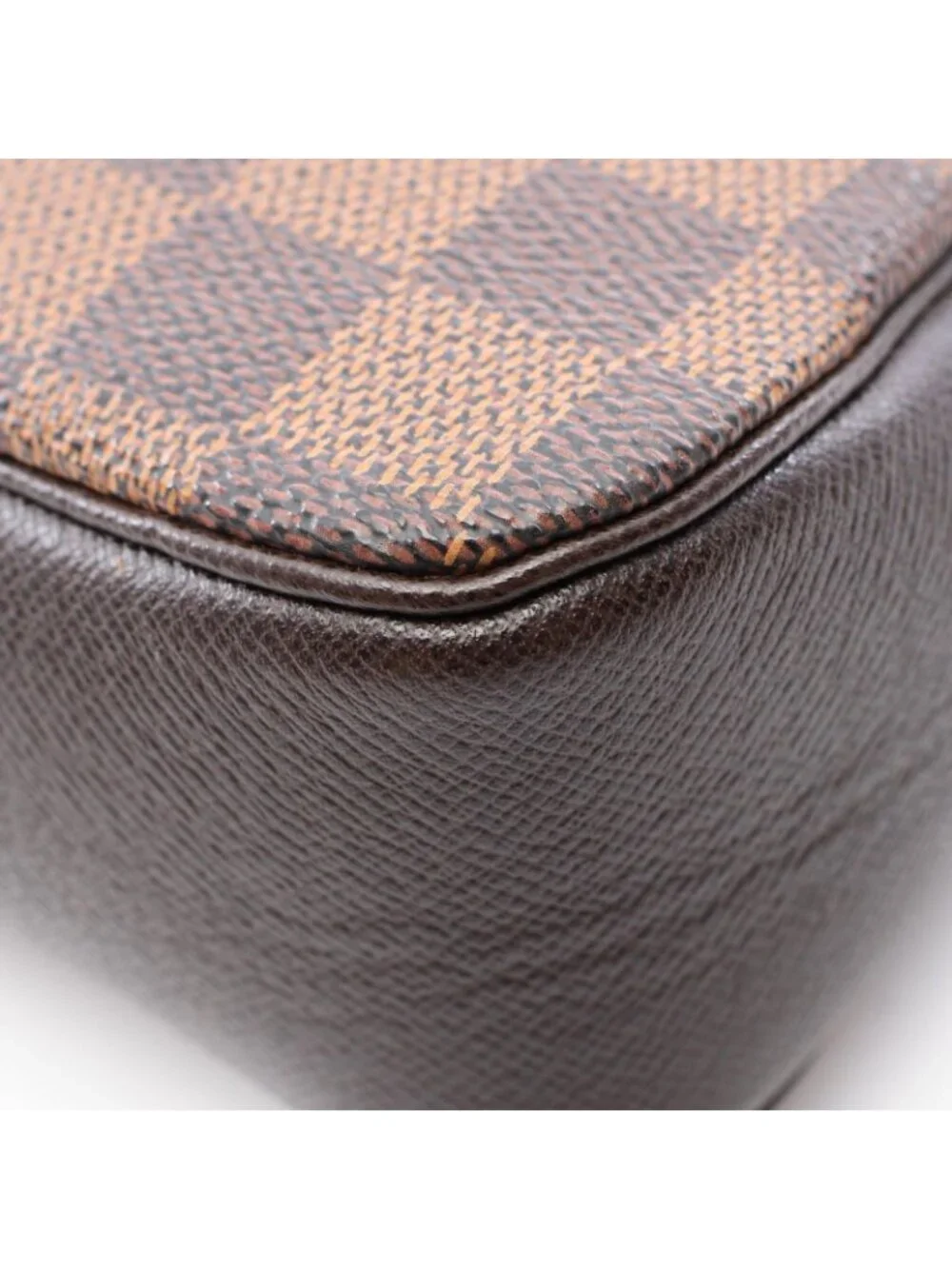 Louis Vuitton Trousse Makeup Canvas Leather Handbag